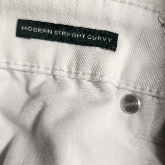 NWOT Women's Lauren Ralph Lauren Modern Straight Curvy Fit Jeans - Picture 3 of 7